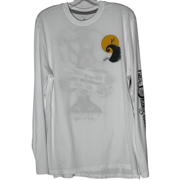 Disney Tops - Disney Parks Long Sleeve Jack & Sally Tee Shirt M